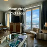 Apartamento établissement 3 étoiles Avec Ascenseur, 3 Lumineux Vue Port Avec Balcon, 200m De La Mer, Wifi Fibre, Tous Service Inclus Dieppe