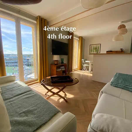 établissement 3 étoiles Avec Ascenseur, 3 Lumineux Vue Port Avec Balcon, 200m De La Mer, Wifi Fibre, Tous Service Inclus Dieppe