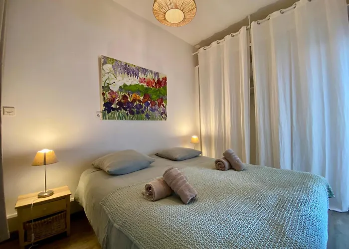 Etablissement 3 Etoiles Avec Ascenseur, 3 Lumineux Vue Port Avec Balcon, 200m De La Mer, Wifi Fibre, Tous Service Inclus 公寓